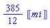 (385/12)*Units:-Unit('mi')