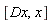 [Dx, x]