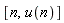 [n, u(n)]