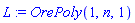 L := OrePoly(1, n, 1)