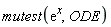 mutest(exp(x), ODE)