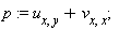 p := u[x, y]+v[x, x]