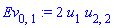 Ev[0, 1] := 2*u[1]*u[2, 2]