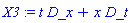 X3 := t*D_x+x*D_t