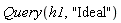 Query(h1, "Ideal")