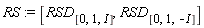 RS := [RSD[[0, 1, I]], RSD[[0, 1, -I]]]