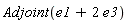 Adjoint(e1+2*e3)