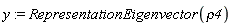 y := RepresentationEigenvector(rho4)