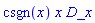 csgn(x)*x*D_x