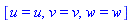 [u = u, v = v, w = w]