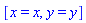 [x = x, y = y]