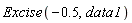 Excise(-.5, data1)