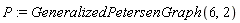 P := GeneralizedPetersenGraph(6, 2)