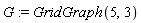 G := GridGraph(5, 3)
