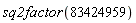 sq2factor(83424959)