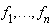 f[1], () .. (), f[n]