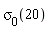 sigma[0](20)