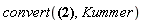convert(AiryAi(z), Kummer)