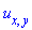 u[x, y]