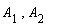 A[1], A[2]
