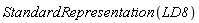 StandardRepresentation(LD8)