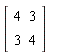 [[[4,3],[3,4]]][[]]