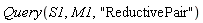 Query(S1, M1, "ReductivePair")
