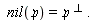  nil(`&pfr;`) = `&pfr;`^(&bot;).