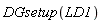 DGsetup(LD1)
