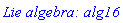 `Lie algebra: alg16`