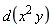 d(x^2*y)