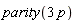 parity(3*p)
