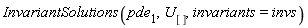 InvariantSolutions(pde[1], U[], invariants = invs)