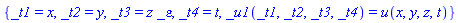 {_t1 = x, _t2 = y, _t3 = z*_epsilon, _t4 = t, _u1(_t1, _t2, _t3, _t4) = u(x, y, z, t)}
