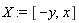 X := [-y, x]