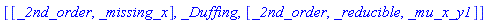 [[_2nd_order, _missing_x], _Duffing, [_2nd_order, _reducible, _mu_x_y1]]