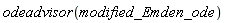 odeadvisor(modified_Emden_ode)