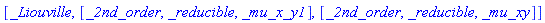 [_Liouville, [_2nd_order, _reducible, _mu_x_y1], [_2nd_order, _reducible, _mu_xy]]