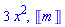 3*x^2, Unit(m)
