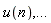 u(n), () .. ()