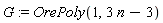 G := OrePoly(1, 3*n-3)