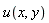 u(x, y)