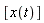 [x(t)]