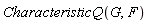 CharacteristicQ(G, F)