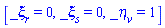 [_xi[r] = 0, _xi[s] = 0, _eta[v] = 1]
