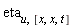 eta[u, [x, x, t]]