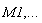 M1, () .. ()