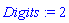 Digits := 2