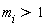 m[i] > 1