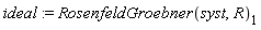 ideal := RosenfeldGroebner(syst, R)[1]